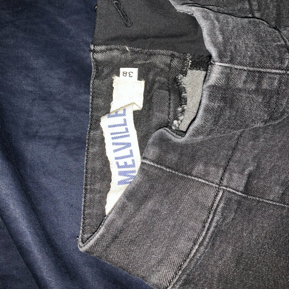 Black Zip-Up Brandy Melville Jeans